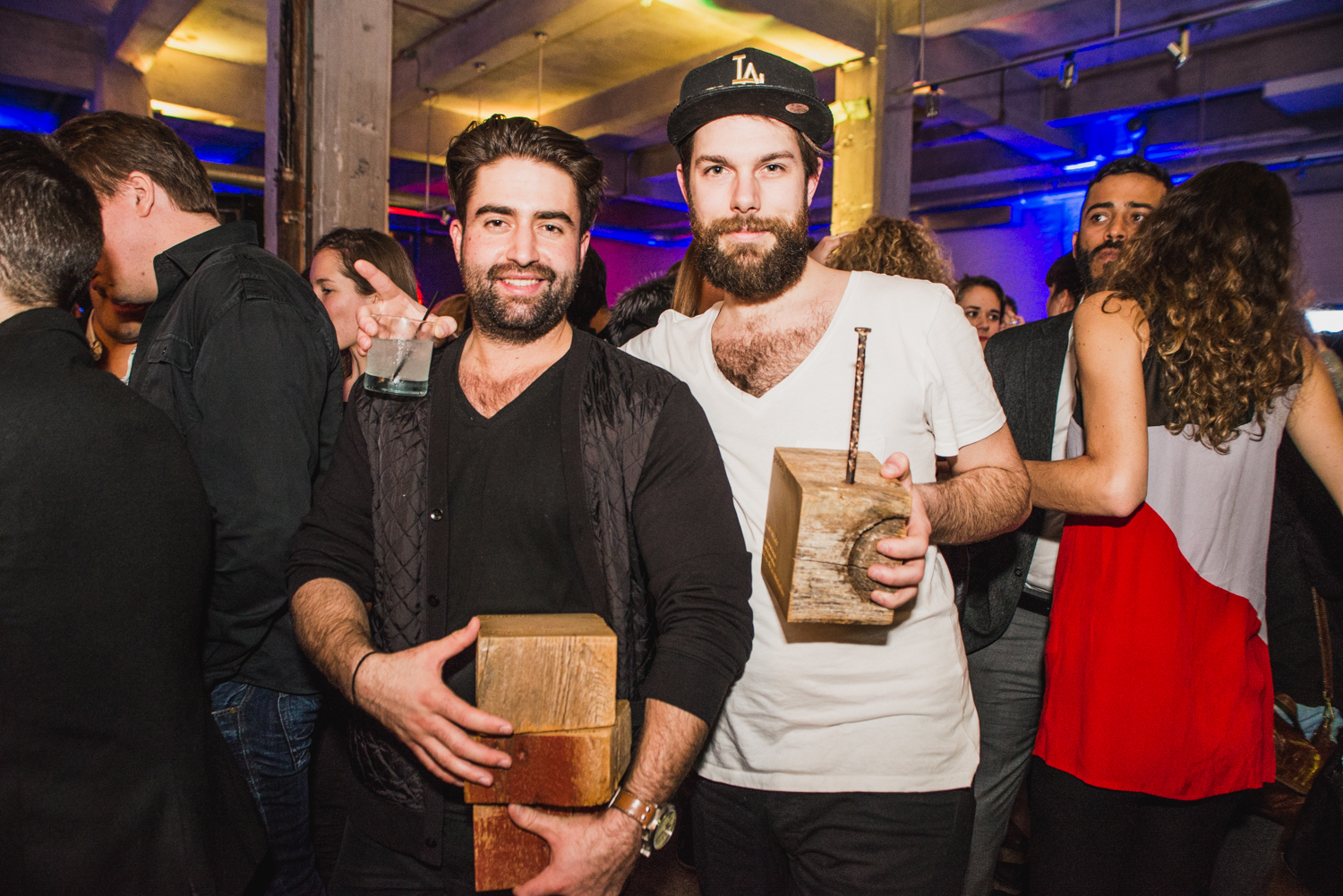 Nos talentueux designers graphiques québécois font la fête au party Grafika à l'Espace Infopresse