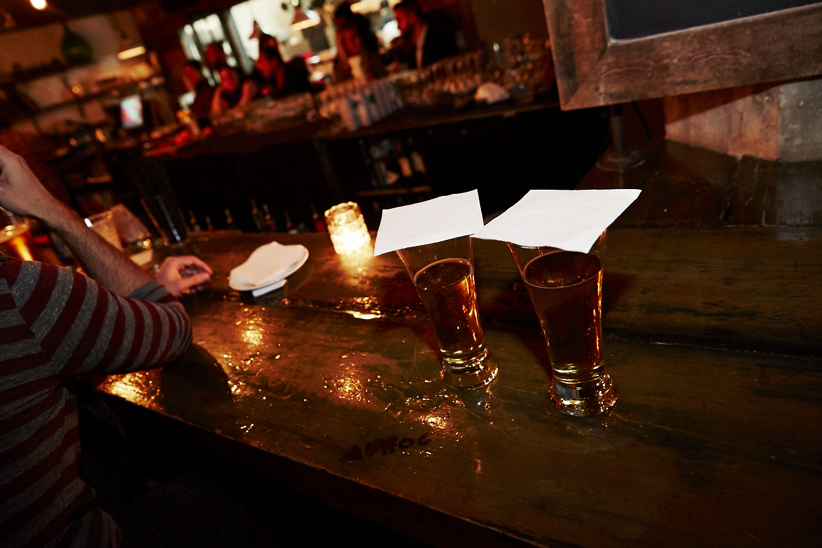 Art et bouffe font bon ménage au vernissage de Jeremy Shantz X Saintwoods et Lndmrk