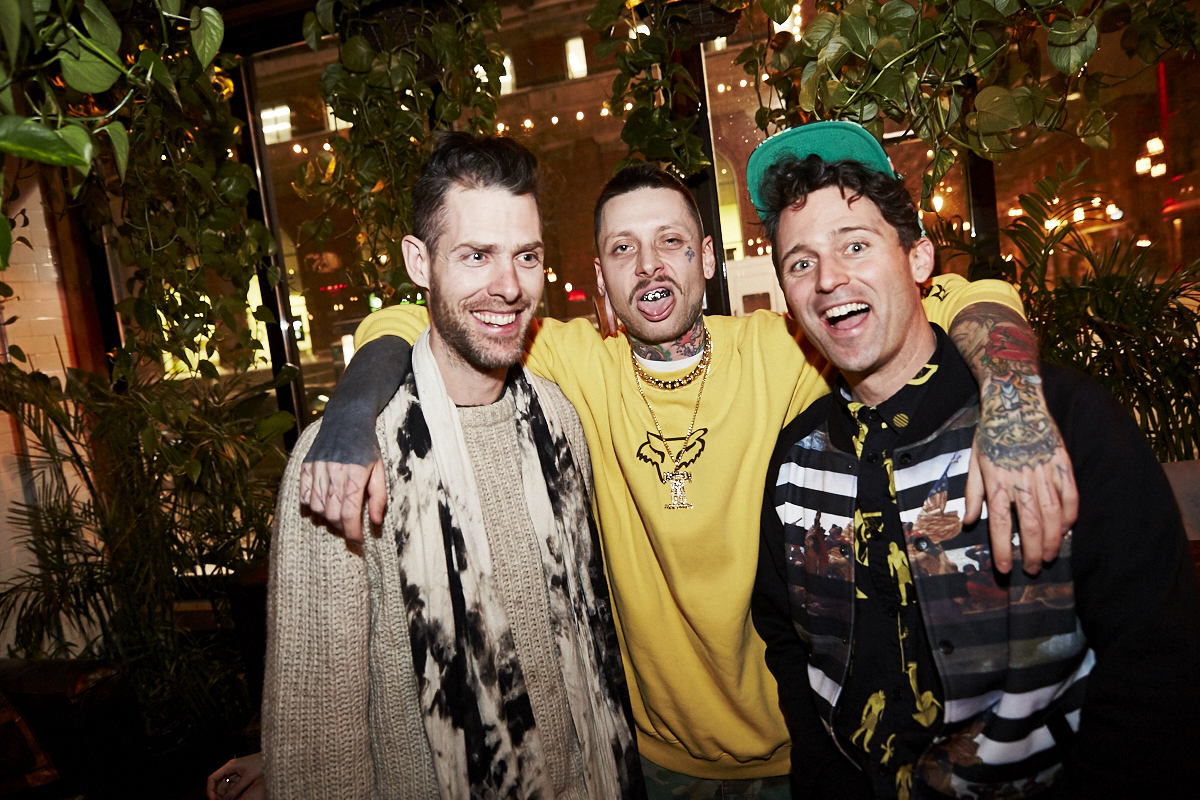 Art et bouffe font bon ménage au vernissage de Jeremy Shantz X Saintwoods et Lndmrk