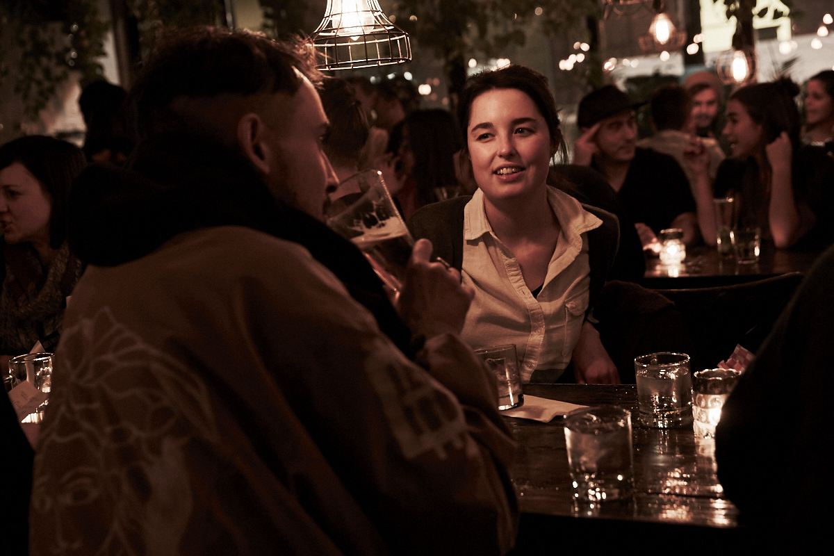 Art et bouffe font bon ménage au vernissage de Jeremy Shantz X Saintwoods et Lndmrk