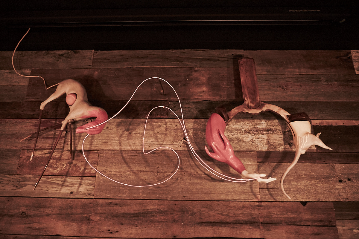 Art et bouffe font bon ménage au vernissage de Jeremy Shantz X Saintwoods et Lndmrk