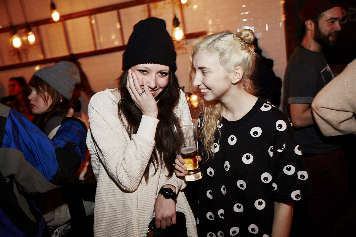 Art et bouffe font bon ménage au vernissage de Jeremy Shantz X Saintwoods et Lndmrk