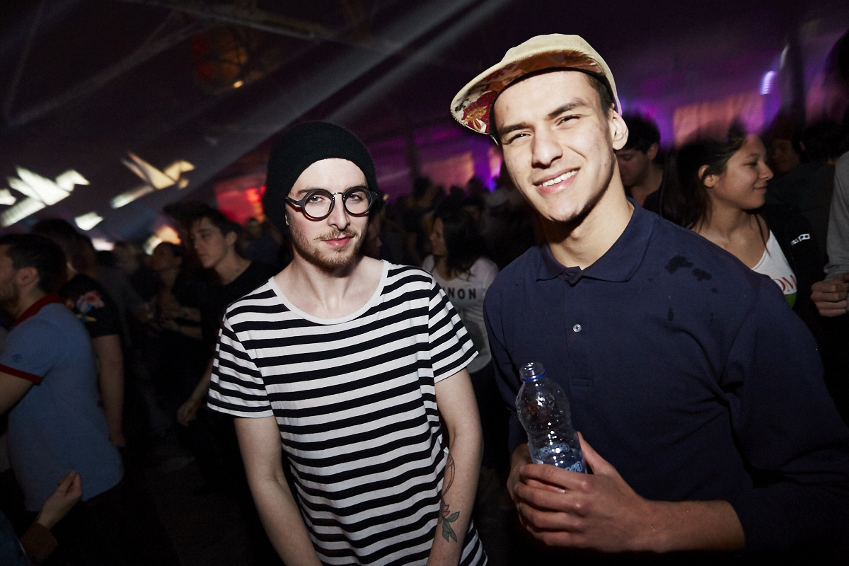 Nuit de folie artistique et créative dans l'espace loft choisi par La Bacchanale