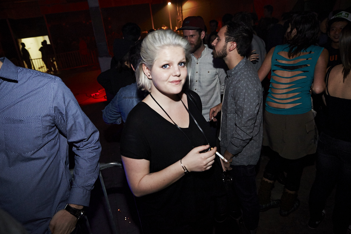 Nuit de folie artistique et créative dans l'espace loft choisi par La Bacchanale