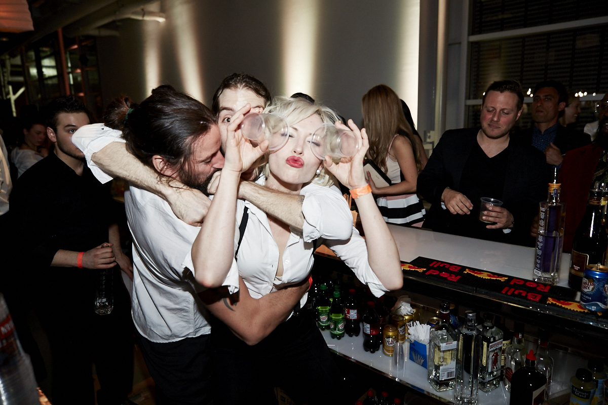 Robes longues, saké et jolies fleurs japonaises à l'occasion du Bal du Mont-Royal 2015