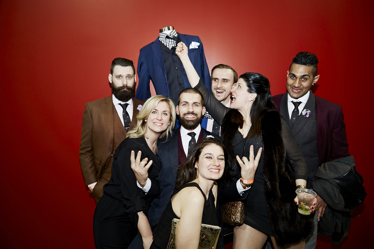 Robes longues, saké et jolies fleurs japonaises à l'occasion du Bal du Mont-Royal 2015