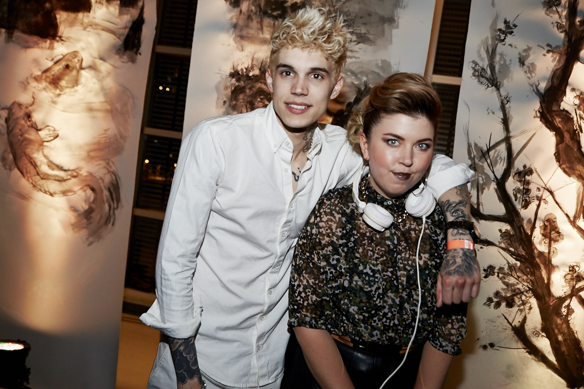 Robes longues, saké et jolies fleurs japonaises à l'occasion du Bal du Mont-Royal 2015