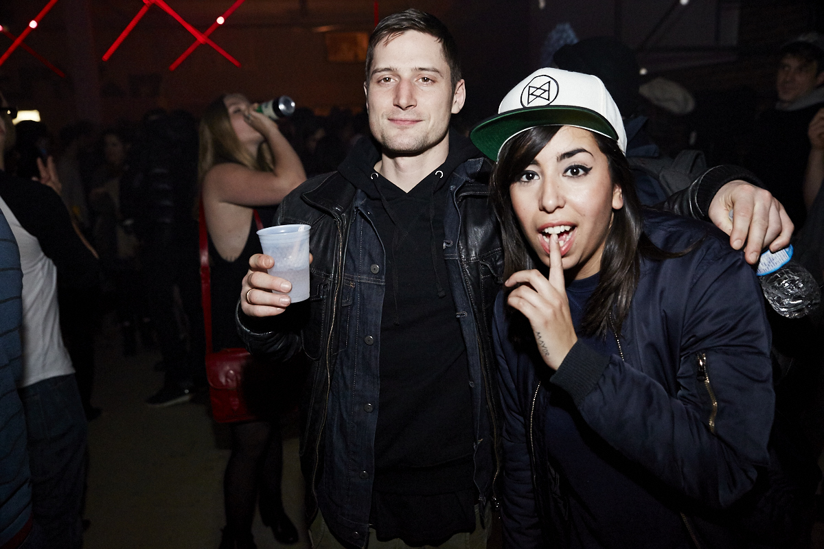 6 ans du collectif MASSIVart, ça en fait du hipsters au même endroit!