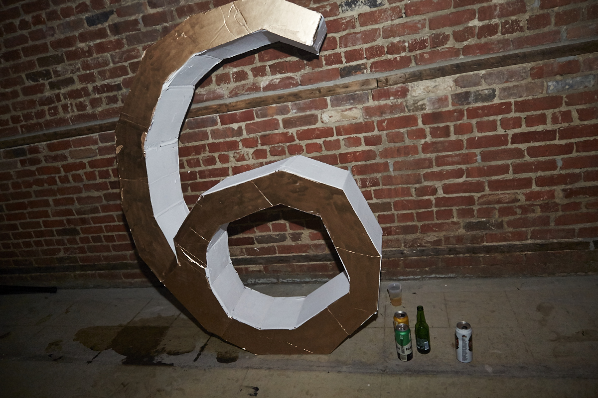 6 ans du collectif MASSIVart, ça en fait du hipsters au même endroit!