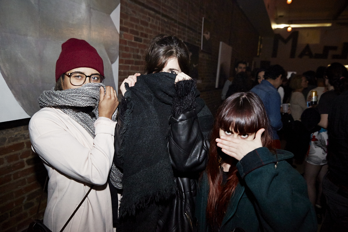 6 ans du collectif MASSIVart, ça en fait du hipsters au même endroit!