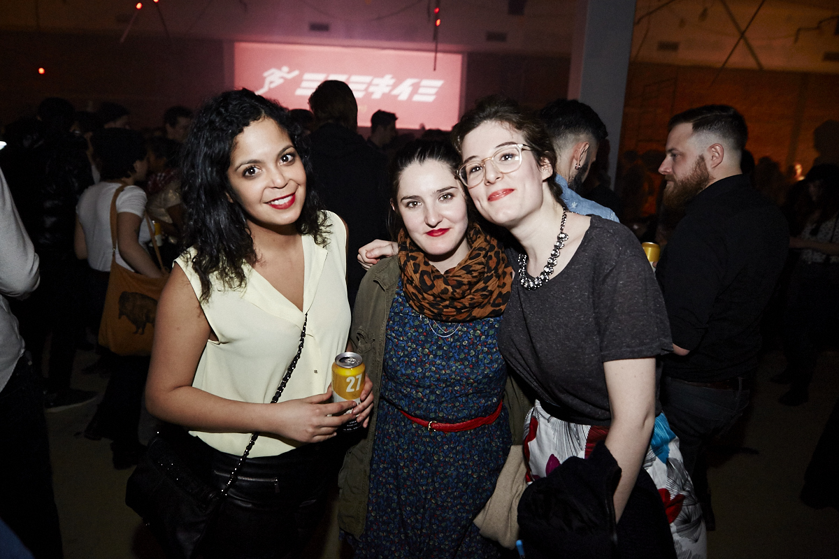 6 ans du collectif MASSIVart, ça en fait du hipsters au même endroit!