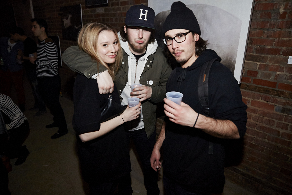 6 ans du collectif MASSIVart, ça en fait du hipsters au même endroit!