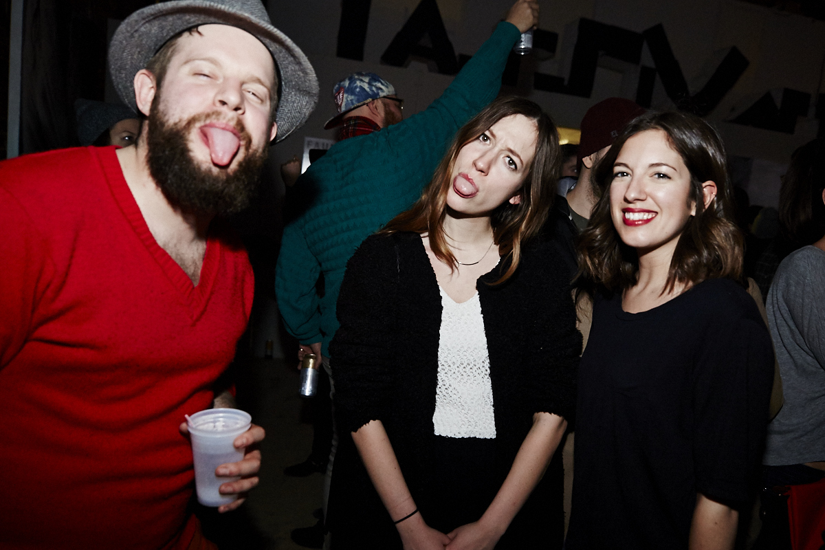 6 ans du collectif MASSIVart, ça en fait du hipsters au même endroit!