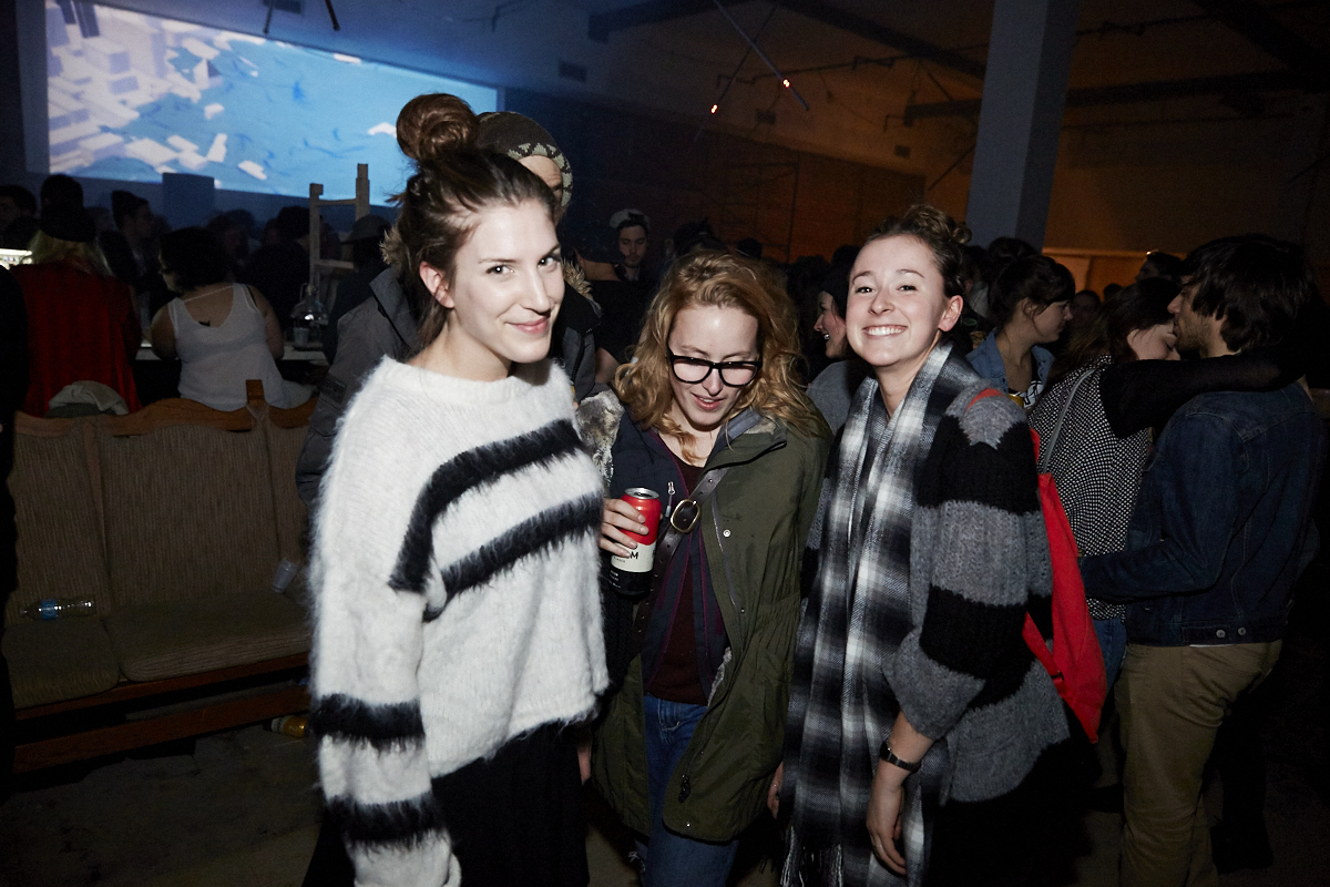 6 ans du collectif MASSIVart, ça en fait du hipsters au même endroit!