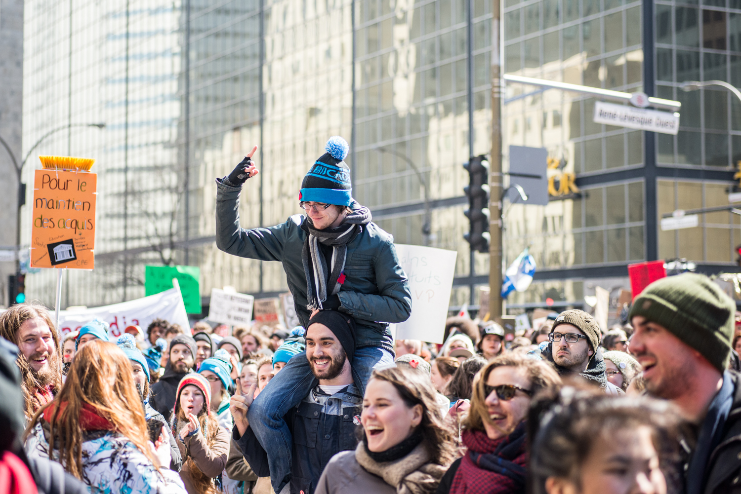 La grande manif nationale du 2 avril envoie un message clair au gouvernement!
