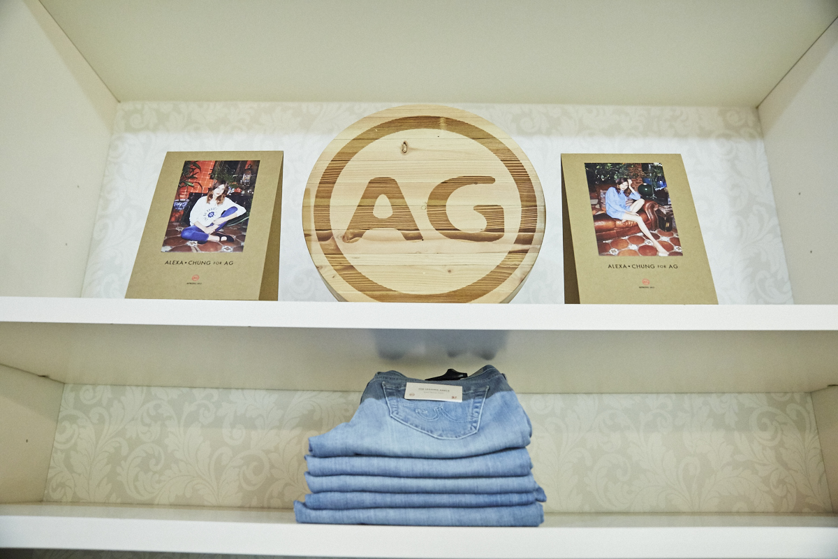 Alexa Chung pour AG Jeans s'invite chez Billie boutique et les filles capotent!