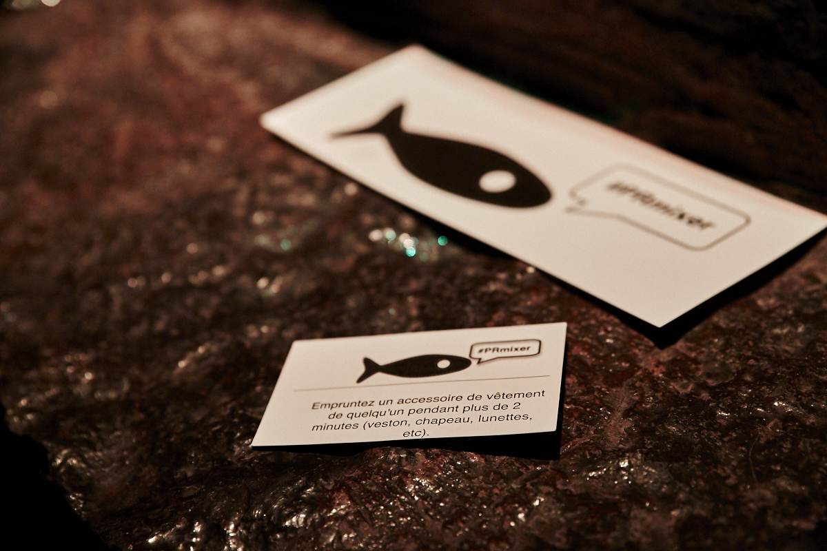 Le 5@7 PRMIXER POP-UP permet de bons échanges à l'Auberge St Gabriel