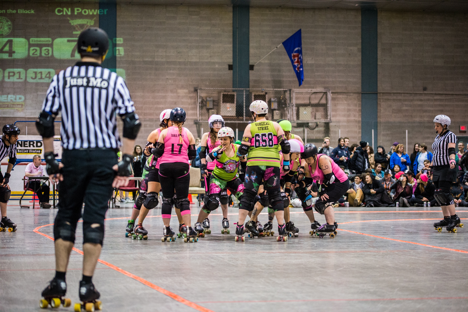 Les Montréalais capotent sur le Roller Derby!
