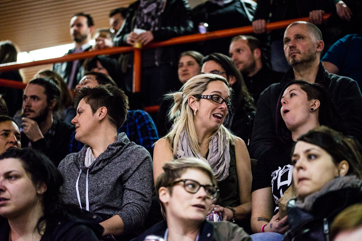 Les Montréalais capotent sur le Roller Derby!