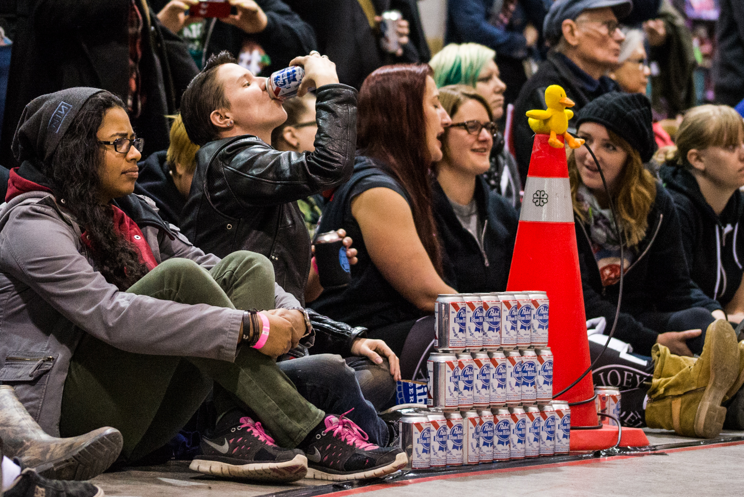 Les Montréalais capotent sur le Roller Derby!
