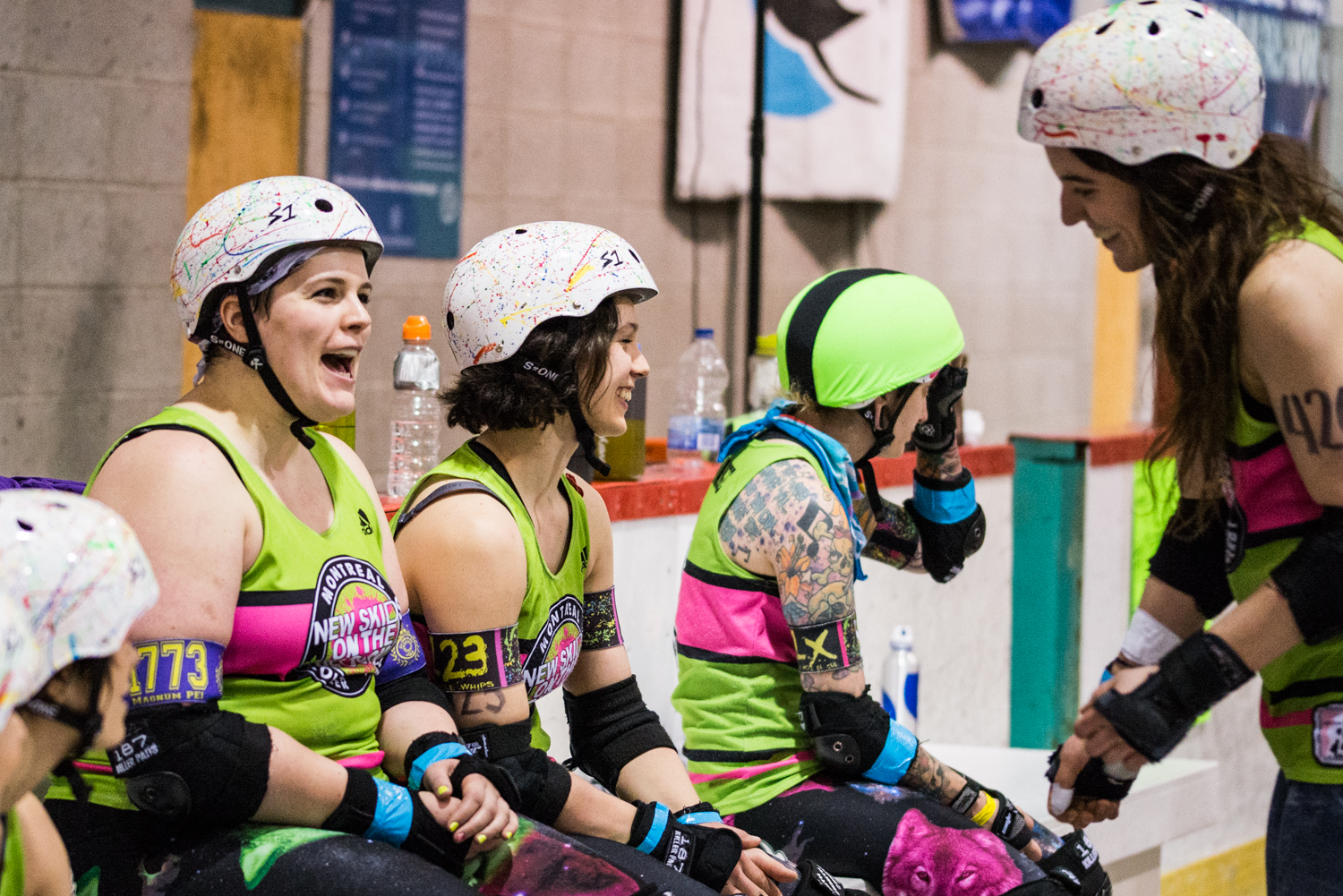 Les Montréalais capotent sur le Roller Derby!