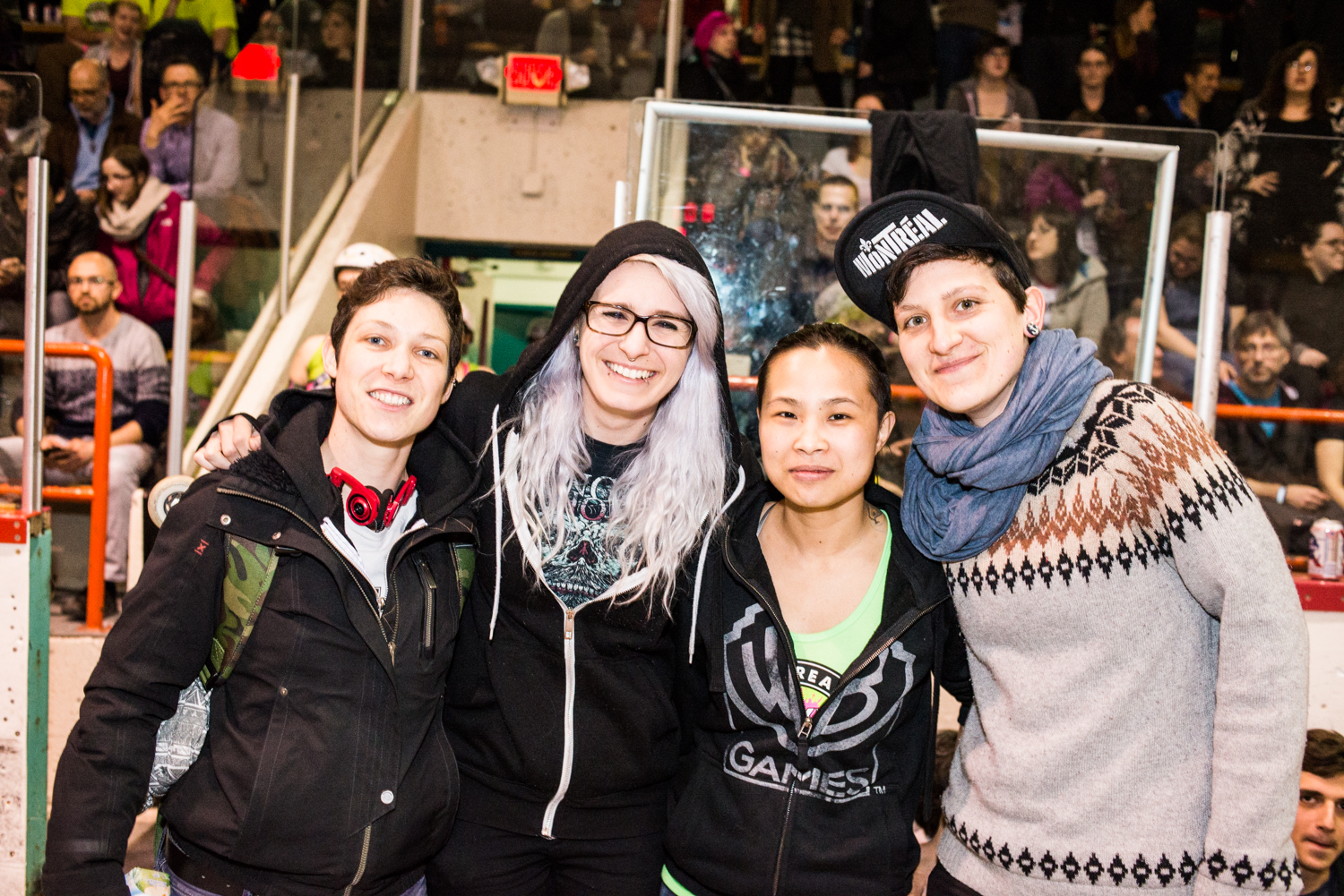 Les Montréalais capotent sur le Roller Derby!