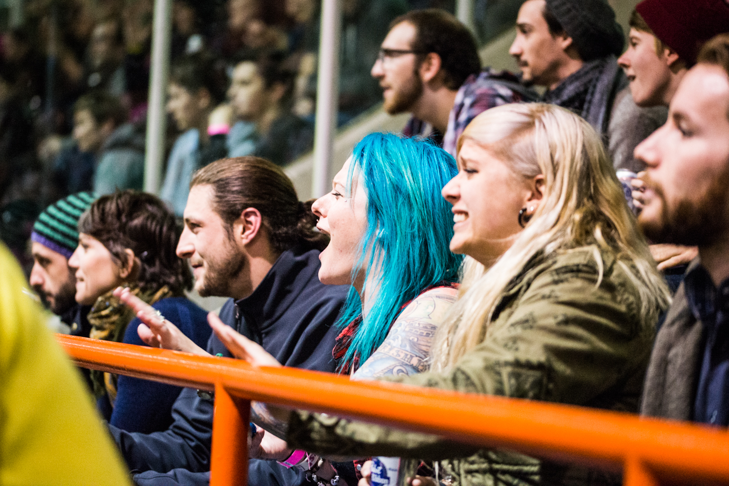 Les Montréalais capotent sur le Roller Derby!