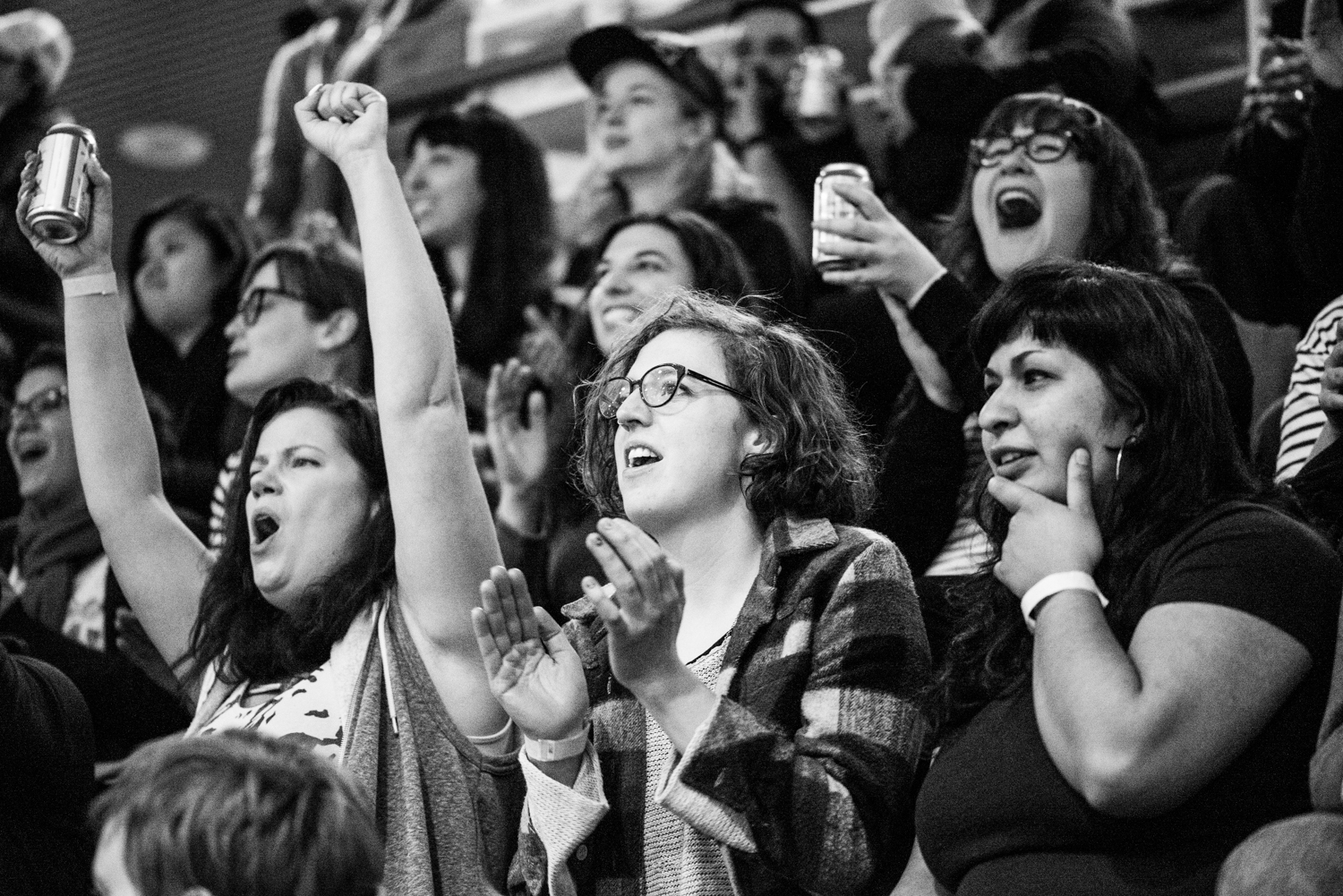 Les Montréalais capotent sur le Roller Derby!