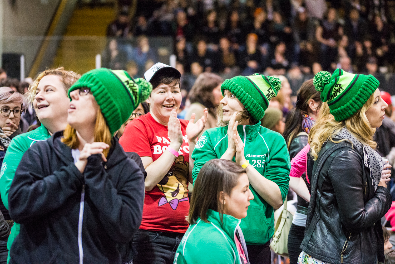 Les Montréalais capotent sur le Roller Derby!