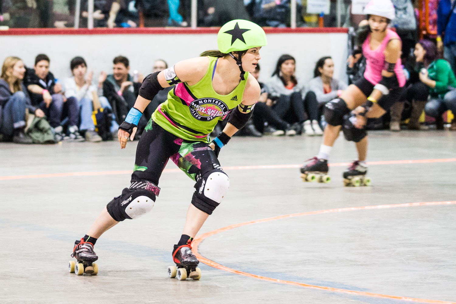 Les Montréalais capotent sur le Roller Derby!