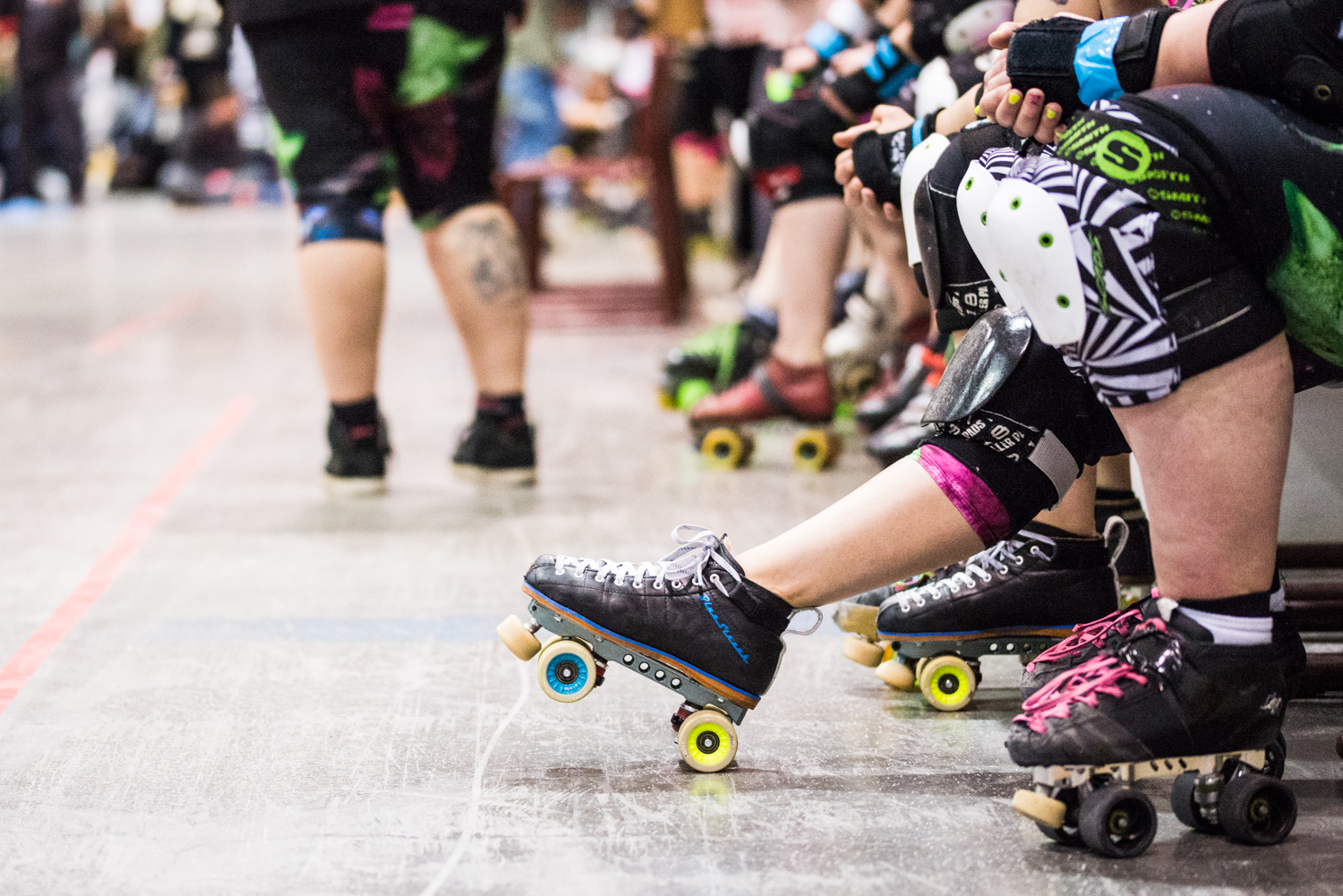 Les Montréalais capotent sur le Roller Derby!