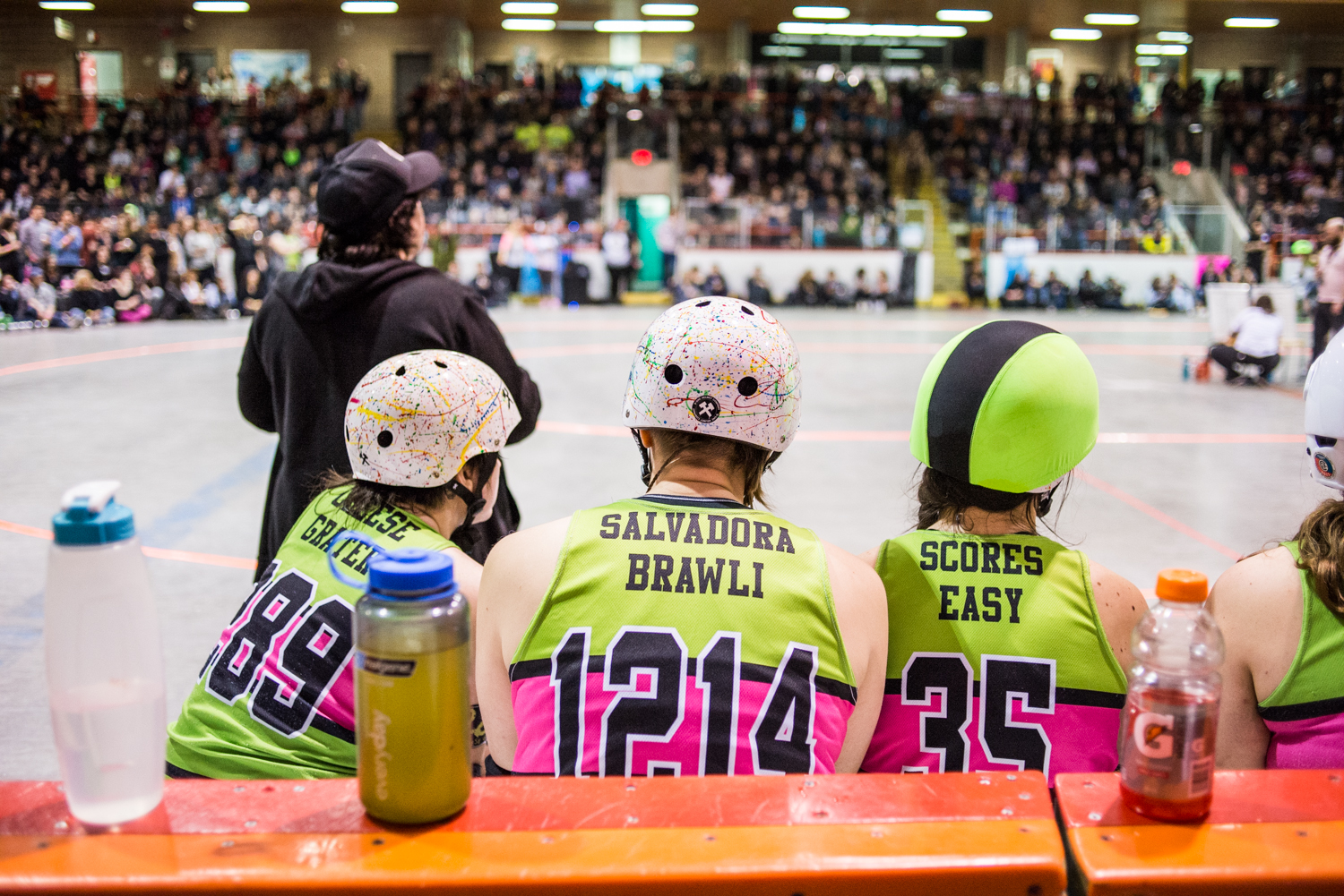 Les Montréalais capotent sur le Roller Derby!
