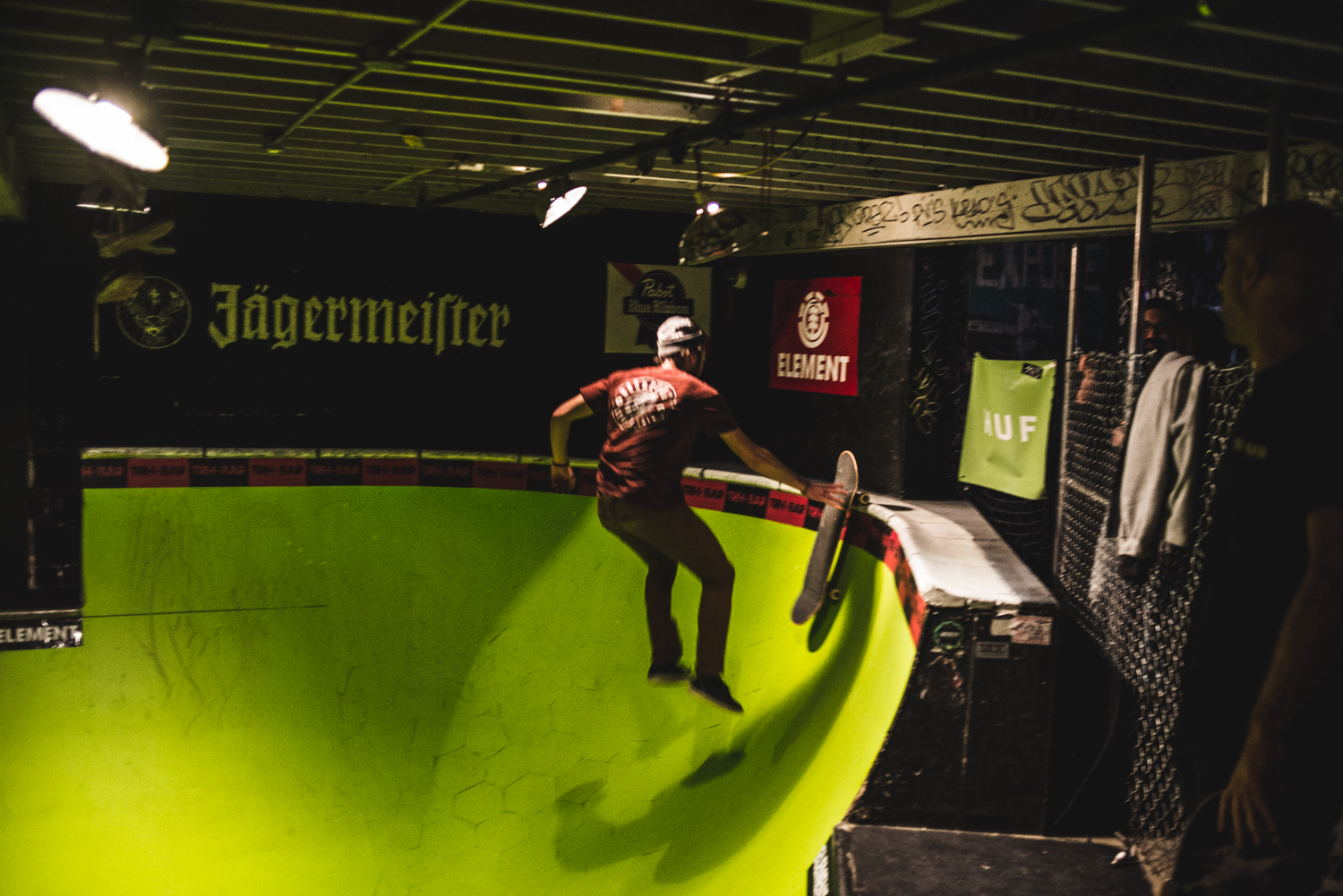 Skate, Pabst froide et poisson d'avril en direct du TRH-Bar