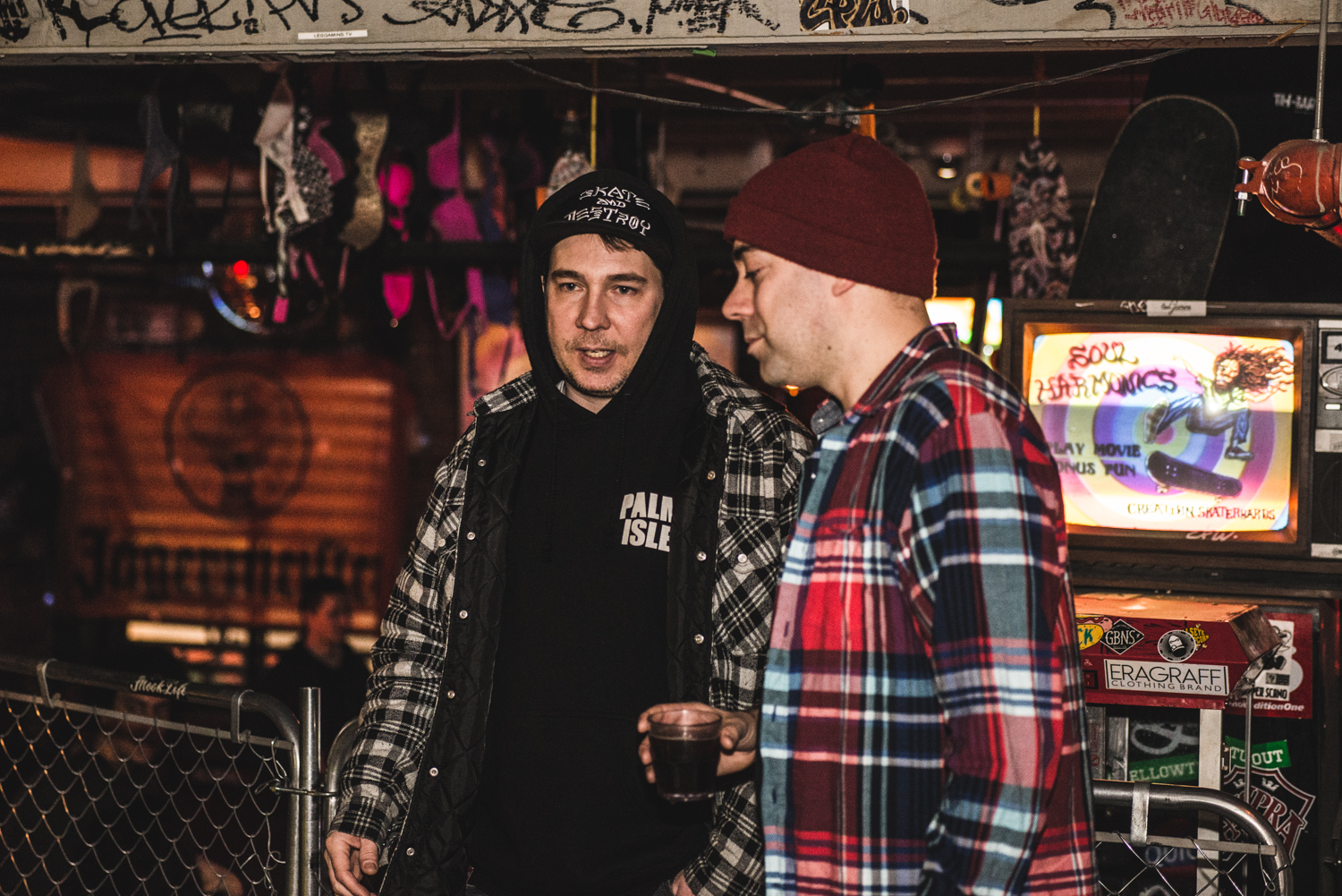 Skate, Pabst froide et poisson d'avril en direct du TRH-Bar