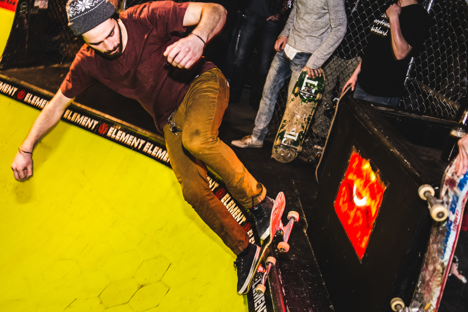 Skate, Pabst froide et poisson d'avril en direct du TRH-Bar