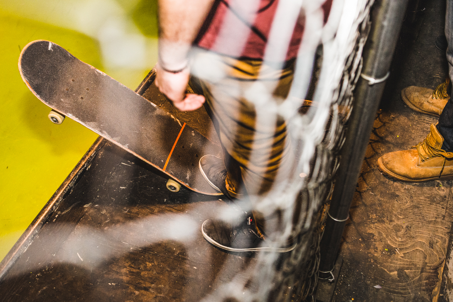 Skate, Pabst froide et poisson d'avril en direct du TRH-Bar