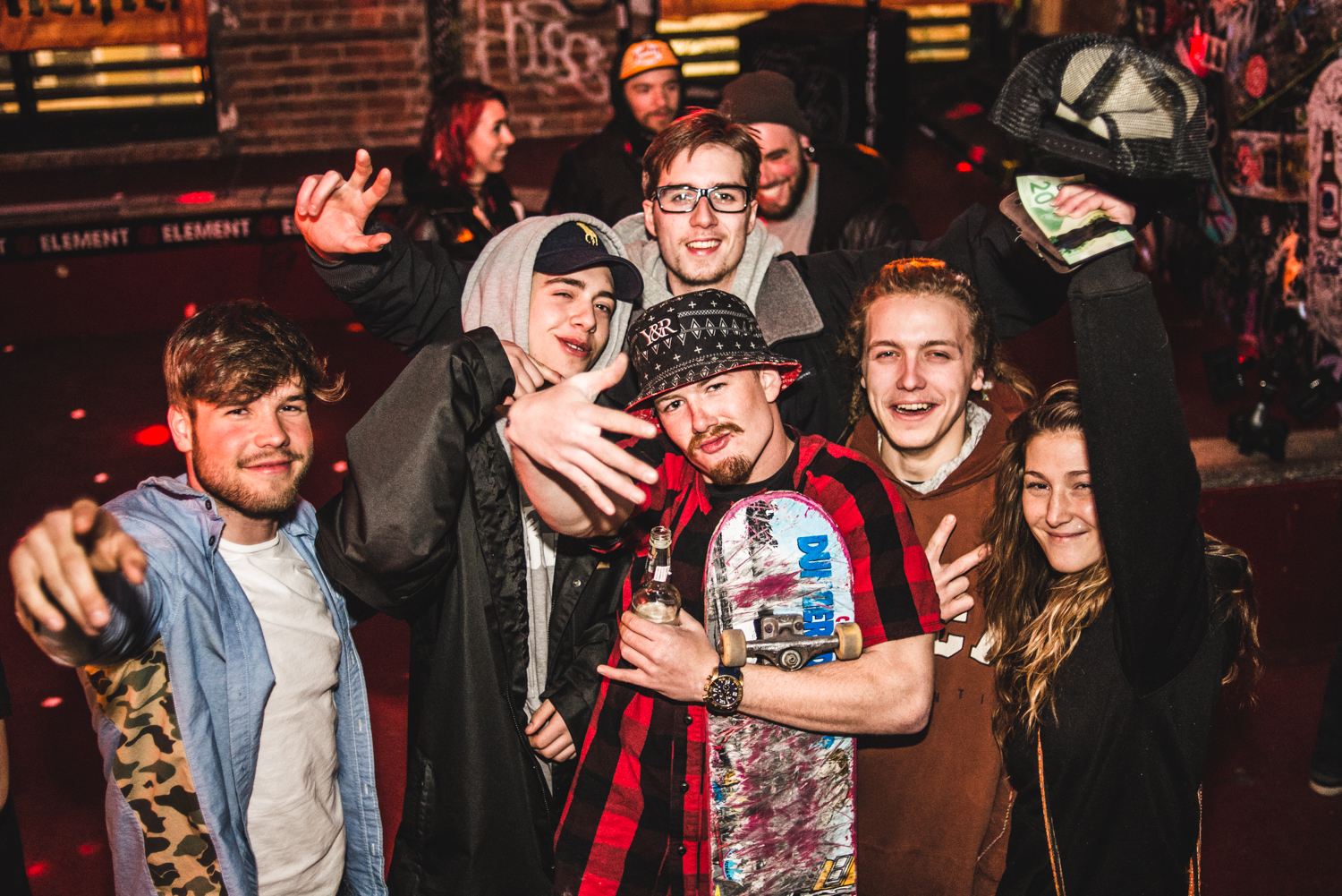 Skate, Pabst froide et poisson d'avril en direct du TRH-Bar