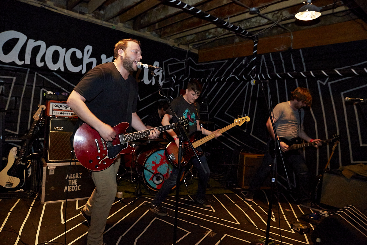 Le groupe rock Gazoline a enflammé la scène du TRH-bar