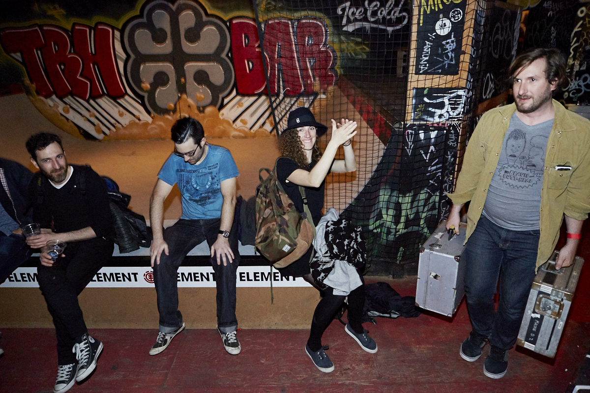 Le groupe rock Gazoline a enflammé la scène du TRH-bar