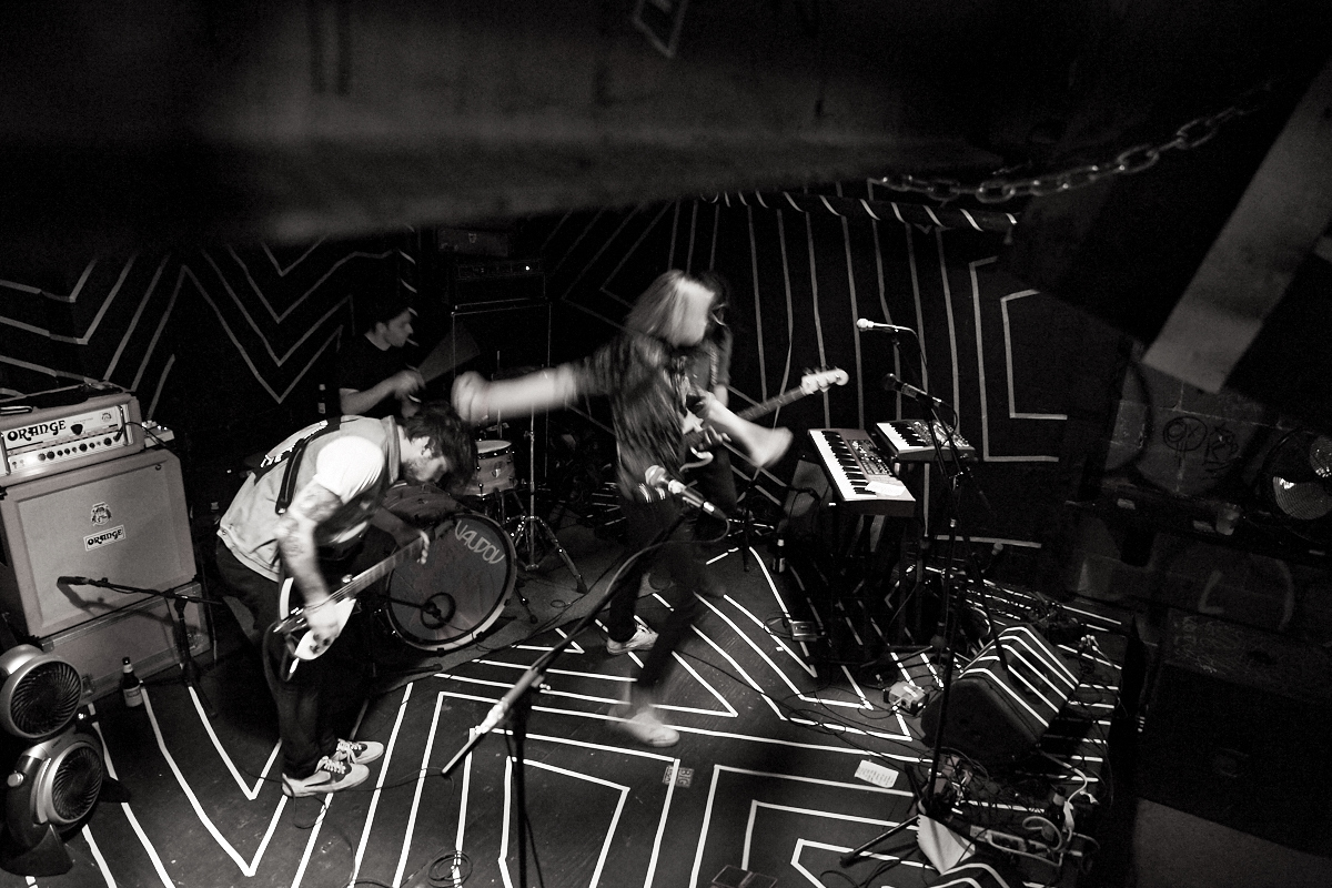 Le groupe rock Gazoline a enflammé la scène du TRH-bar