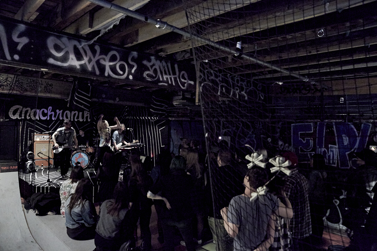 Le groupe rock Gazoline a enflammé la scène du TRH-bar