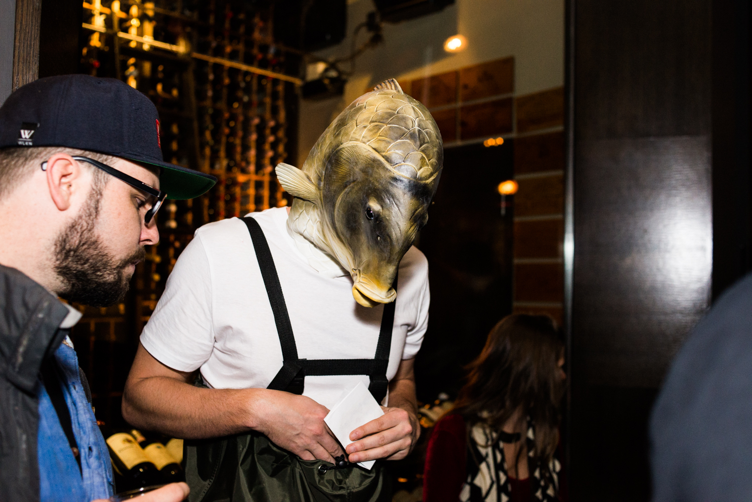 Genre de weird soirée pour les invités du Hendrick's Gin à l'Auberge Saint-Gabriel