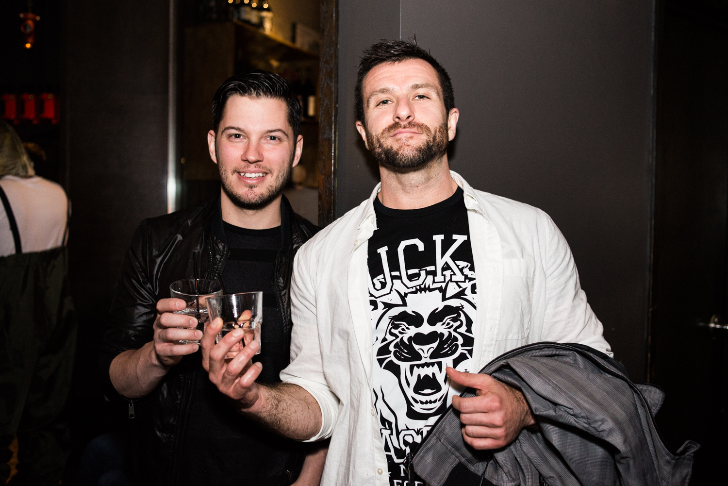 Genre de weird soirée pour les invités du Hendrick's Gin à l'Auberge Saint-Gabriel