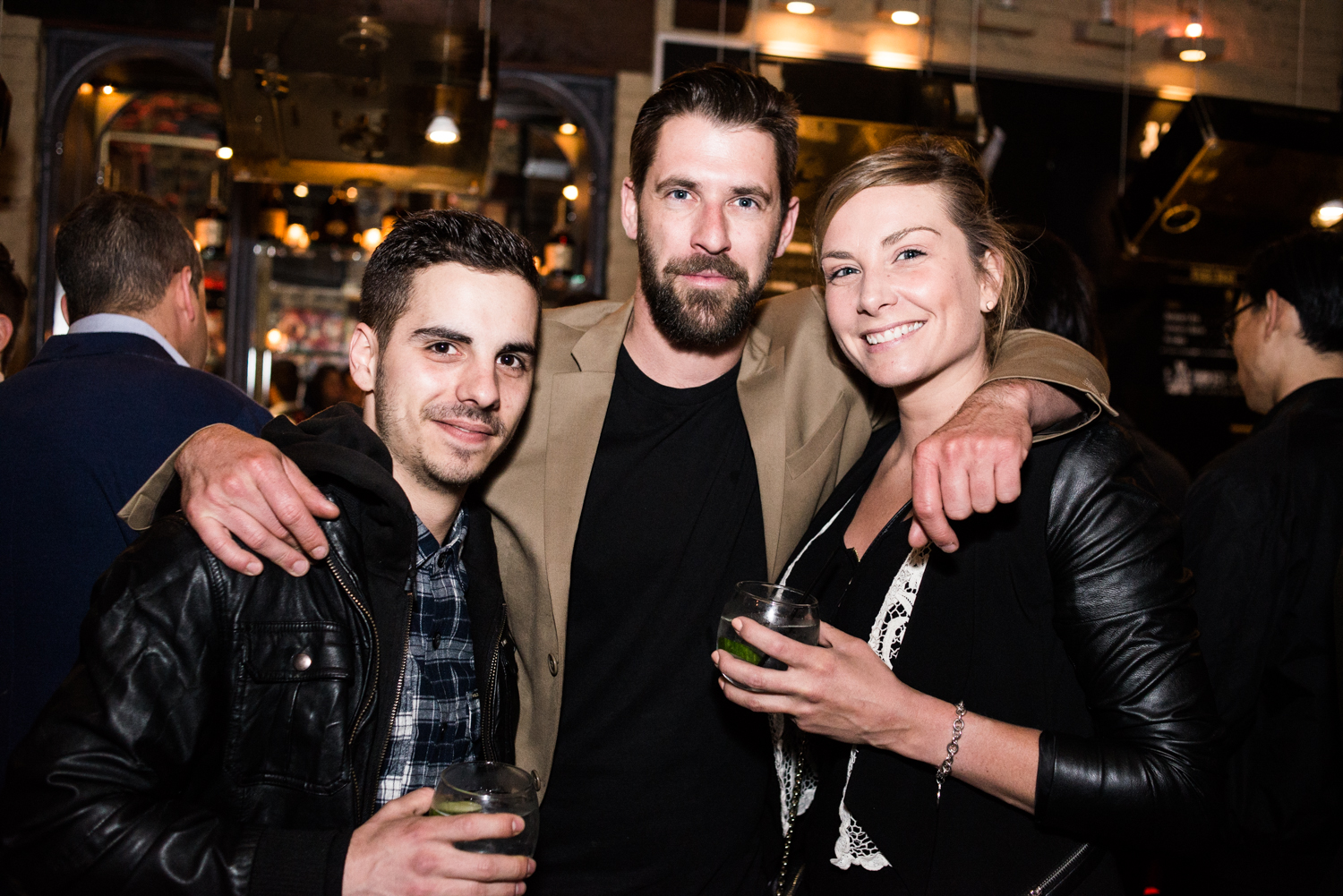 Genre de weird soirée pour les invités du Hendrick's Gin à l'Auberge Saint-Gabriel