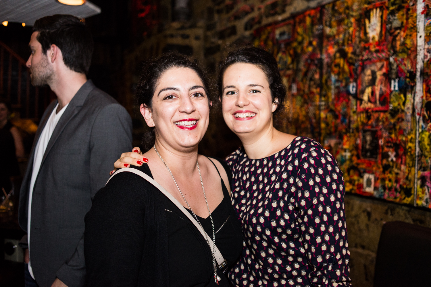 Genre de weird soirée pour les invités du Hendrick's Gin à l'Auberge Saint-Gabriel