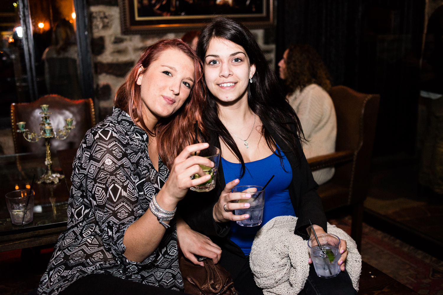 Genre de weird soirée pour les invités du Hendrick's Gin à l'Auberge Saint-Gabriel
