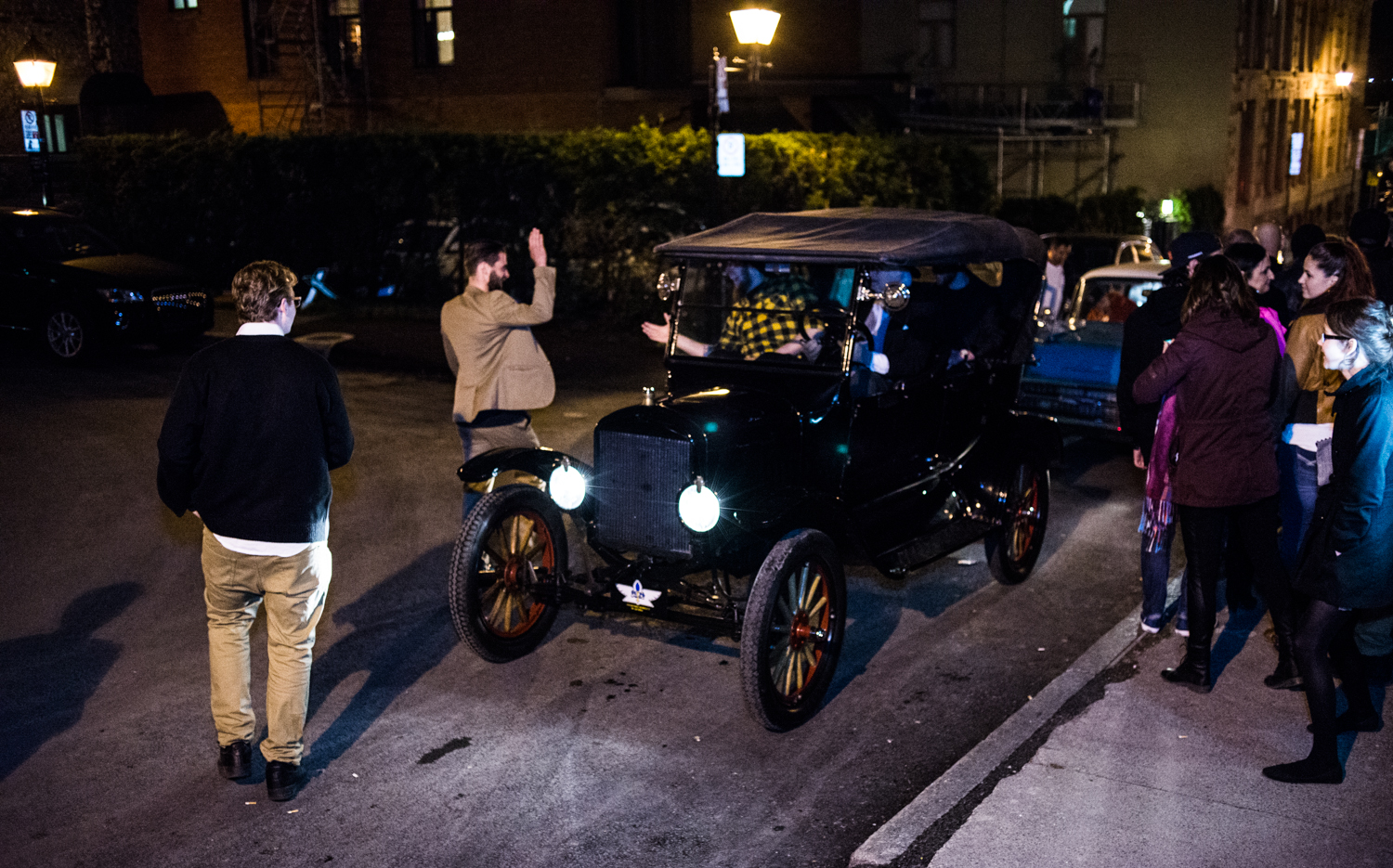 Genre de weird soirée pour les invités du Hendrick's Gin à l'Auberge Saint-Gabriel