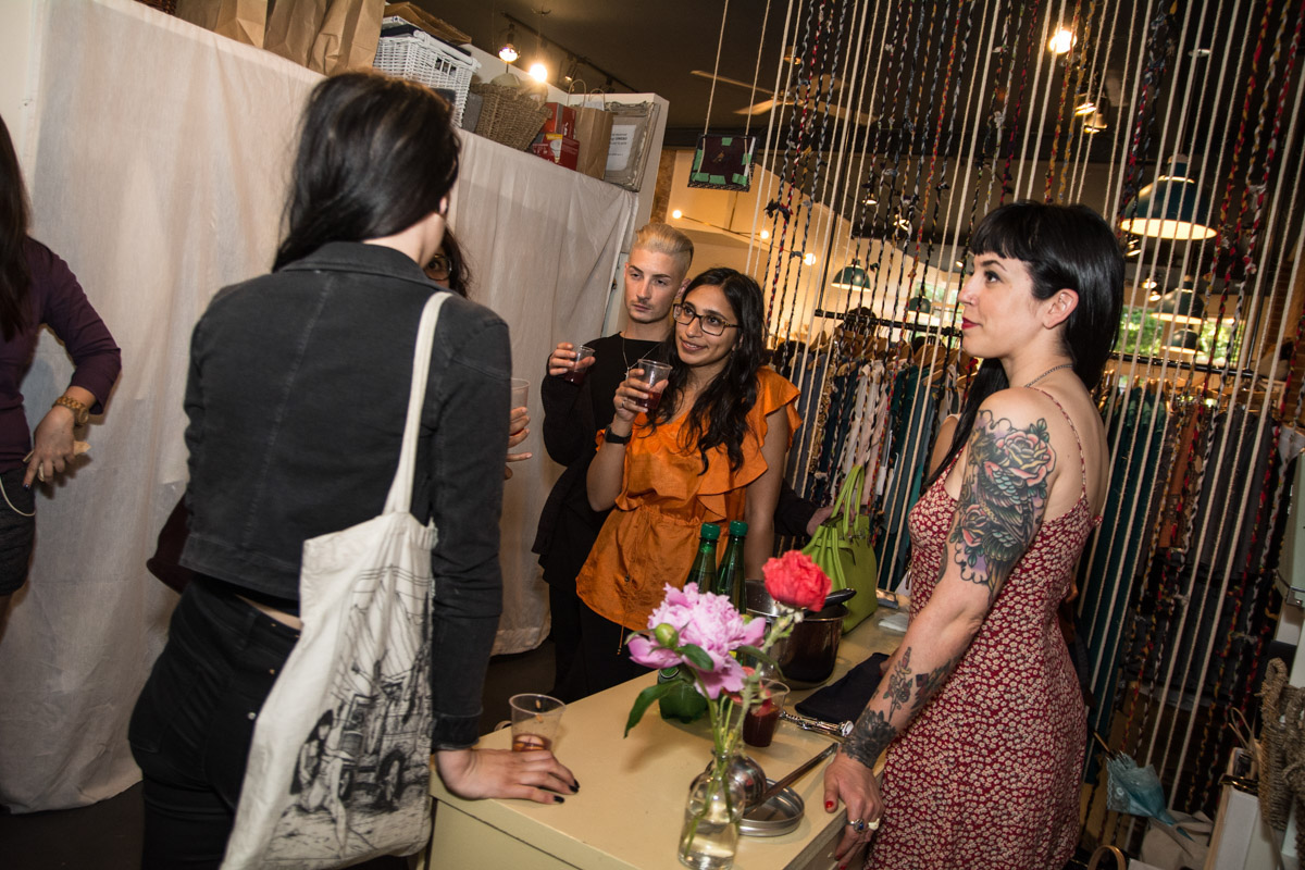 Garden Party à la boutique Général 54 pour célébrer l'arrivée de jolie lingerie et de parfums enivrants!