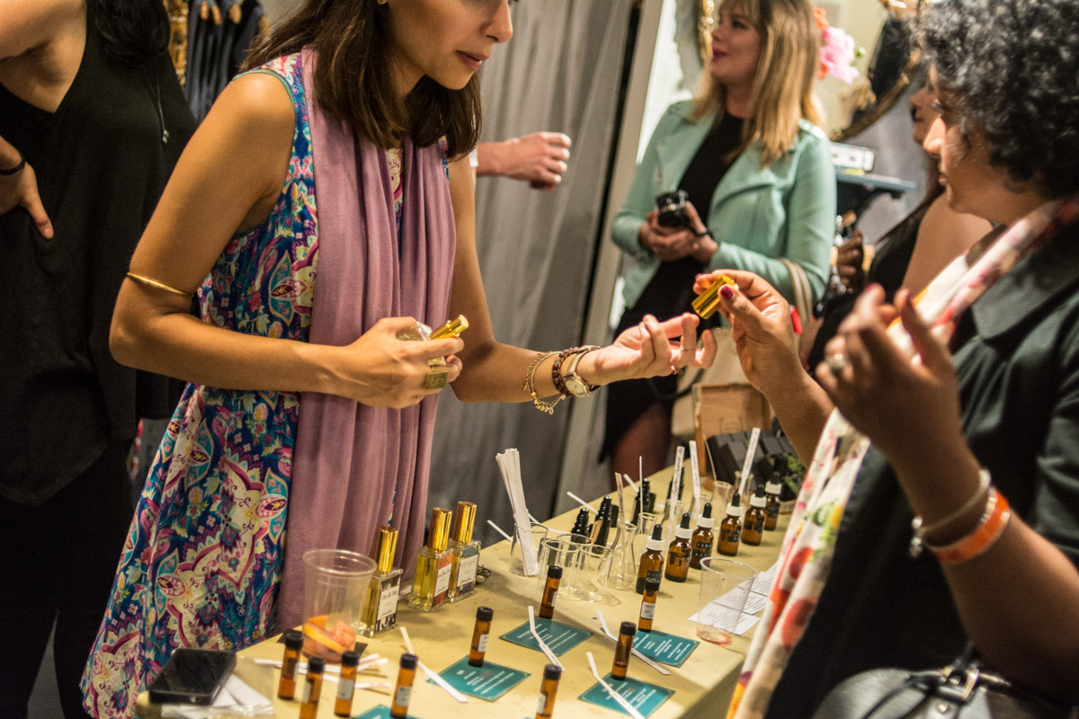 Garden Party à la boutique Général 54 pour célébrer l'arrivée de jolie lingerie et de parfums enivrants!