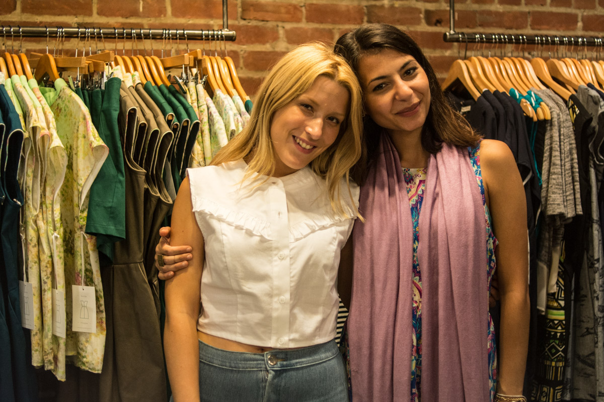 Garden Party à la boutique Général 54 pour célébrer l'arrivée de jolie lingerie et de parfums enivrants!